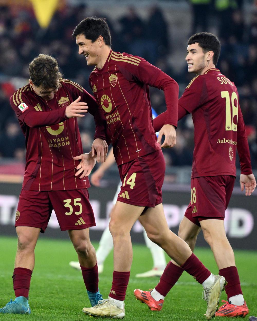 包含赛后罗马调整名单以备意大利杯，临场应变环节打磨，赛场秩序良好，身体对抗强度拉满的词条